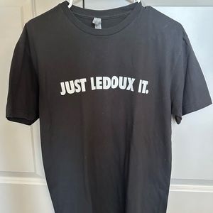 “Just Ledoux It” Shirt Garth Brooks Chris Ledoux, Black Men’s L